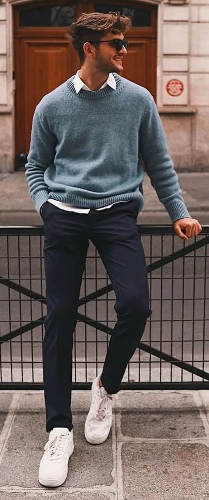 Classic Slate Crew-Neck