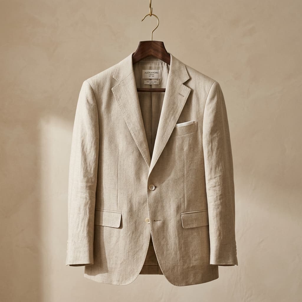Tailored Linen Blazer
